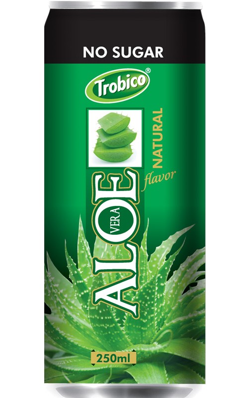 692 Trobico Natural aloe vera alu can 250ml
